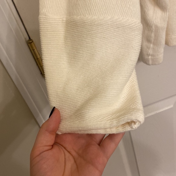 Madewell Mockneck Button-Back Top - Picture 3 of 7